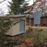 Shed matches house New Berlin WI